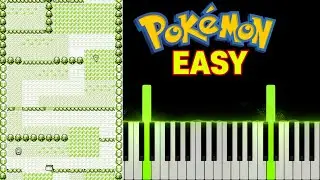 Pok&eacute;mon Red and Blue - Route 1 | EASY Piano Tutorial + Sheet Link 🎵