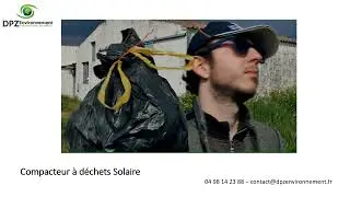 Compacteur &agrave; d&eacute;chets Solaire