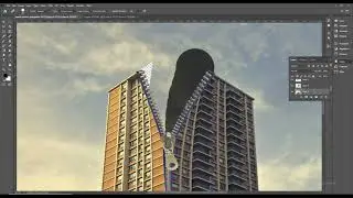 Photoshop Trick Zip Manipulation #photoshop #photoshoptutorial
