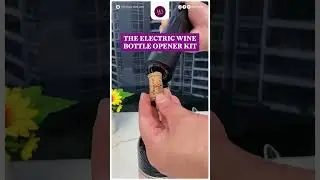 Electric Wine Bottle Opener Kit