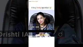 A Very Interesting Question 🌟 Ishita Rathi | Upsc Interview