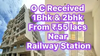 1bhk & 2bhk flats for sale in ulwe near Railway Station