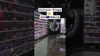 Culture Kings 👑🇦🇺🦘#travel #australia #love #shoes #shorts