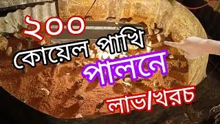 ২০০ পিছ জাপানি কোয়েল পাখি পালনে দিন এবং মাসে কত টাকা লাভ হয় এবা  কত টাকা খরচ হয় সেই হিসাব দেখে নিন।