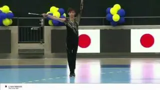 Worldbaton2016 - Keito Iwabuchi (Japan) - 1st place