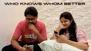 Ivlodhan namakulla understanding ah😅💔 | Who Knows Whom Better | Namma Ooru Couple | Kriti & Ifthi