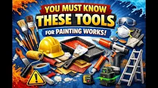Painting Tools & Equipment in Pictures | Construction Essentials