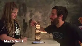 Chess Clock Jenga!|Mad vs Dad