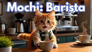 Mochi: The Cutest Barista Cat in the World