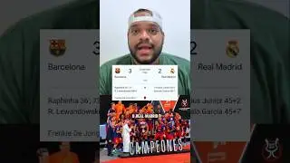 ABSURDO! O ERRO QUE DEU O T&Iacute;TULO AO BARCELONA! #supercopa #realmadrid