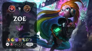 Zoe Mid vs Viktor - KR Master Patch 13.7