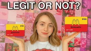 $100 Mcdonalds gift card flash rewards Review ~ Is it a scam or legit?