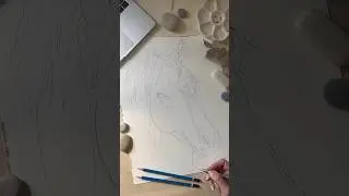Horse portrait pencil drawing on paper #horseportrait #horseart #pencildrawing #drawing