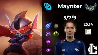 Rumble TOP - KC Maynter | Patch 25.14 EUW Challenger