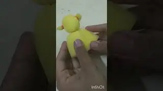 DIY TeddyBear/Doll from Sponge🧸 Easiest TeddyBear/Doll | #diy#teddy#doll#sponge#cute#homemade#shorts