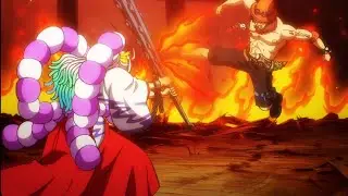 Ace vs Yamato !!! One Piece 1013