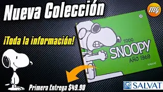 ALL ABOUT SNOOPY. New Salvat Collection! Peanuts. ALL THE INFORMATION. Volume 1 at a super price.