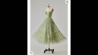 Basgute Women's Flower Embroidery Tulle Prom Dresses | Formal Party Gown | *try-on princess dresses*