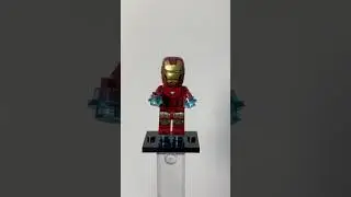 LEGO Iron Man | Mark 7 | Tony Stark | Lego Marvel Logo 76313 | Minifigures