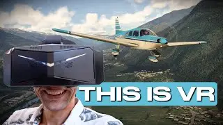 Unboxing and full flight with PIMAX Crystal Light - MSFS2024 VR