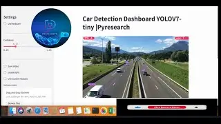 Car Detection using Open-CV Python in Official YOLOv7