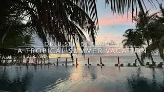A Delightful Tropical Summer Stay|OBLU Select Sangeli Beach Villa #maldives #beach #vlog #travelvlog