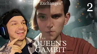 The QUEEN Faces Off Against The KING | QUEEN'S GAMBIT - Ep 2 | REACTION & REVIEW | First Time