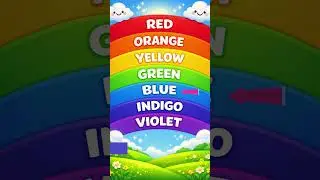 7 Colors of the Rainbow 🌈✨️ | Learn Colors for Kids | Imagineers TV #rainbowcolors #shorts #colors