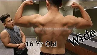 HOW TO GROW YOUR BACK !! + Arm Workout (ft. lil Ant)