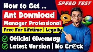 New Ant Download Manager Professional Giveaway | Best Free Alternative to Internet Download Manager