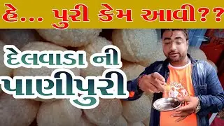 પાણીપુરી દાબેલી દેલવાળા જાવ તો ખાજો માઉન્ટ આબુ કમલેશ મોદી દેશી મોજ
