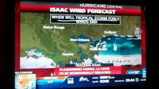 TWC Sending The Broadcast Over To TWC Hurricane Specialist Dr. Greg Postel