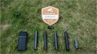 How to set up Girafit solar security yard sign?