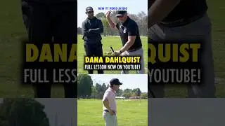 Full lesson with #9 ranked golf instructor Dana Dahlquist is live on our channel. See how he uses AI
