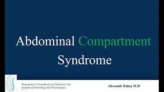 Abdominal Compartment Syndrome