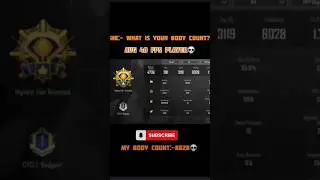 WHAT YOUR BODY COUNT? #freefire #pubgmobile #mobilegame #battleroyalegame #totalgaming #gaming