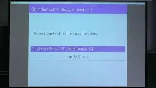 Prof. Roberto Frigerio | Bounded cohomology and combinatorial volume forms