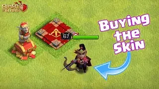 Buying New Warrior Queen Skin & Goblin Statue | Clash of Clans Lunar Update |