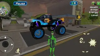 Rope Frog Ninja Hero Car Vegas gameplay part 2 ( no commentary)