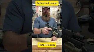 Tactical vs. Emergency Reloads with a pistol #redeemedlegion #firearmstraining #pistolshooting