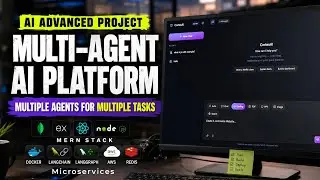 🚀 Build a Production-Ready Multi-Agent AI Platform | MERN, Microservices,RAG,LangGraph, Docker & AWS