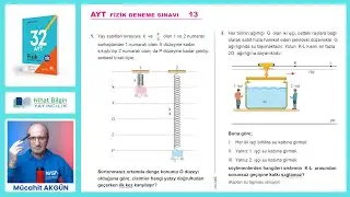 AYT Fizik Branş Denemesi-13  [2024] I Nihat Bilgin Yayınları (SON BASKI)