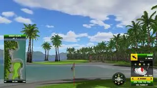 Golden Tee Great Shot on Coral Ridge!