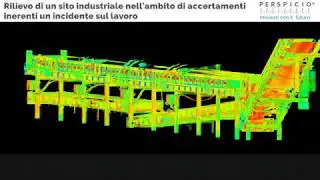 Laser scanner: rilievo di un sito industriale nell'ambito di un incidente sul lavoro