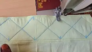 Mohri Design cutting and stitching/How to attach lace in Shalwar poncha/poncha Design 2025