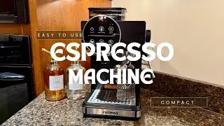CUSIMAX 20-Bar Espresso Machine with Grinder | Professional Coffee Maker for Cappuccino & Latte