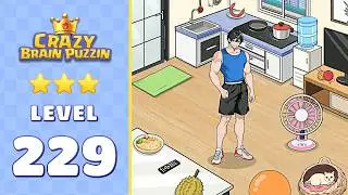 Crazy Brain Puzzle Level 229 Fitness King | Complete Walkthrough & Solutions! 🎯