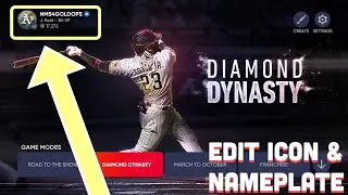 How To Edit Your Universal Profile (Icon And Nameplate) In MLB The Show 21