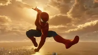 Spider-Man 2 Satisfying Swinging And Air Tricks (No HUD, No Commentary)
