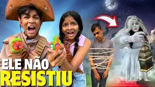O MEU PAI NÃO RESISTIU A NOIVA ASSOMBRADA* o que faremos ?!(Felipe e Duda)